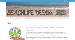 Desktop Screenshot of beachlifedesigninc.com