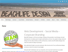Tablet Screenshot of beachlifedesigninc.com